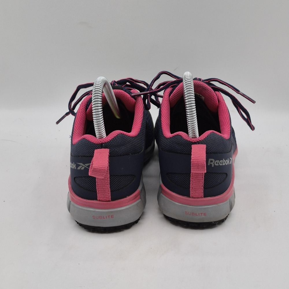 Reebok Shoes Womens Size 6.5 Blue SubLite RB032 Slip Resistant Work Sneakers - Picture 7 of 13